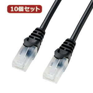 10ZbgTTvC c܂h~CAT5eLANP[u LA-Y5TS-01BKX10 | P[u ֘AP DVI ϊ P[u HDMI VGA C^[tF[X fBXvC p\R DVD AiO fW^ usb PC Ӌ@