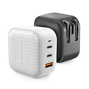 HYPER HyperJuice GaN 66W USB-C ACA_v^ ubN HP-HJ265BK | PC Ӌ@ ֘AFusb ^Cv e nu RZg P[u [d ϊ type A_v^ [d [ 