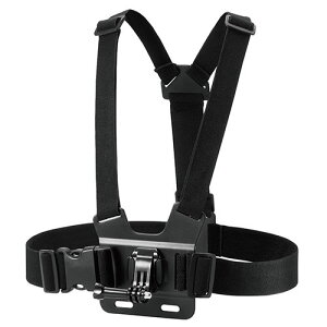 �G���R�� GoPro HERO9/8/7/6/5/MAX�p �}�E���g �`�F�X�g�^ �n���Y�t���[�B�e �N�C�b�N�����[�X�o�b�N���}�E���g �n�[�l�X ���E�ȒP �u���b�N AC-MBCH01BK �֘A�F(�A�C�f�B�A ���Z �O�b�Y ���i ���� ��