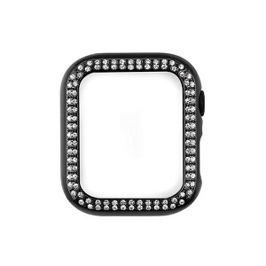 WEARPLANET ���C���X�g�[���n�[�h�P�[�X de luxe for Apple Watch 44 �u���b�N WP23222AWBK | Apple �֘A�P�� �A�b�v�� watch 10 �o���h se 9 �[�d�� �[�d �J�o�[ ultra �X�}�[�g�t�H�� �J�[�h �X�}�z �^�u���b�g �M