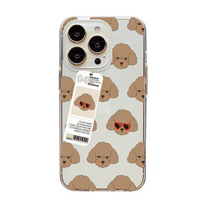 Dparks �\�t�g�N���A�P�[�X for iPhone 14 Pro poodle �w�ʃJ�o�[�^ DS24152i14P | iPhone ipad �֘A�P�� �P�[�X pro �X�}�z 15 �X�}�[�g�t�H�� 16 �^�u���b�h 14 air �{�� pc mini �p�\�R�� �[�d �P�[�u�� �ی�t�B��