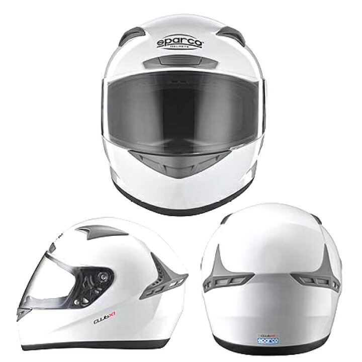 SPARCO（スパルコ）ヘルメット ECE 22-06規格 気強い X-PRO ホワイト S 