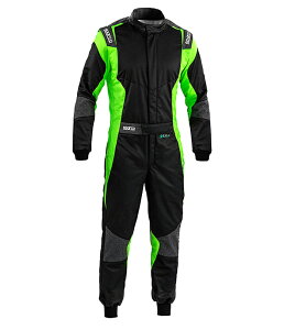 SPARCO �X�p���R FUTURA R579 ���[�V���O�X�[�c �u���b�N×�O���[�� FIA8856-2018���F (001155NRVF) FULL EFFICIENCY SUIT