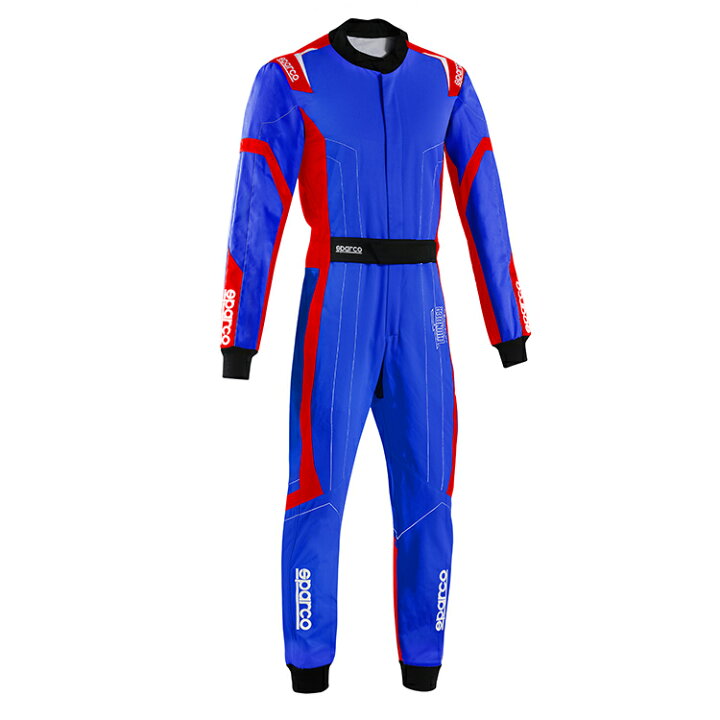 楽天市場】SPARCO スパルコ THUNDER ADVANCED レーシングスーツ ブルー 
