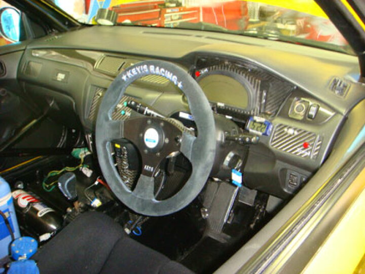 楽天市場】KEY!S Racing Steering ステアリング フラットタイプ(NARDI 