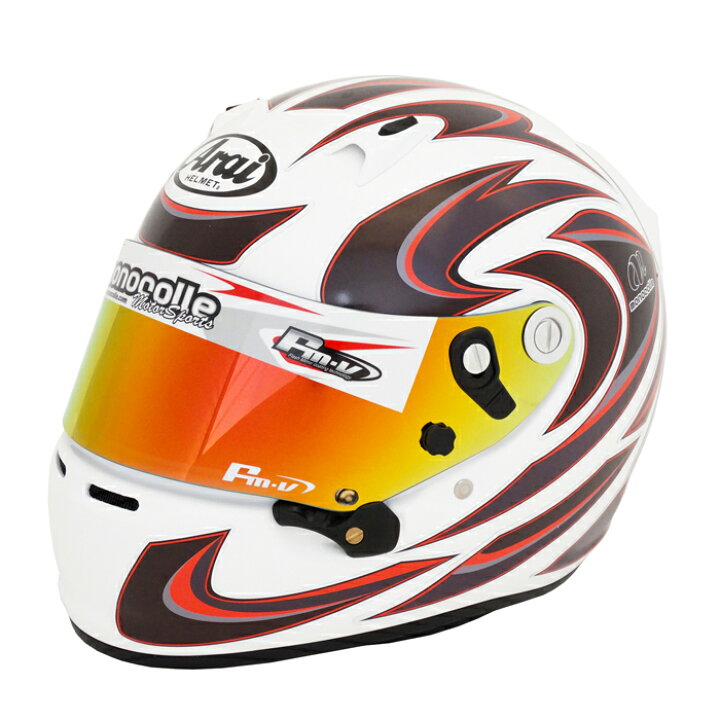 楽天市場 Monocolle モノコレ オリジナル Arai ヘルメット Sk 6用 Type D ドレスアップステッカー モノコレ