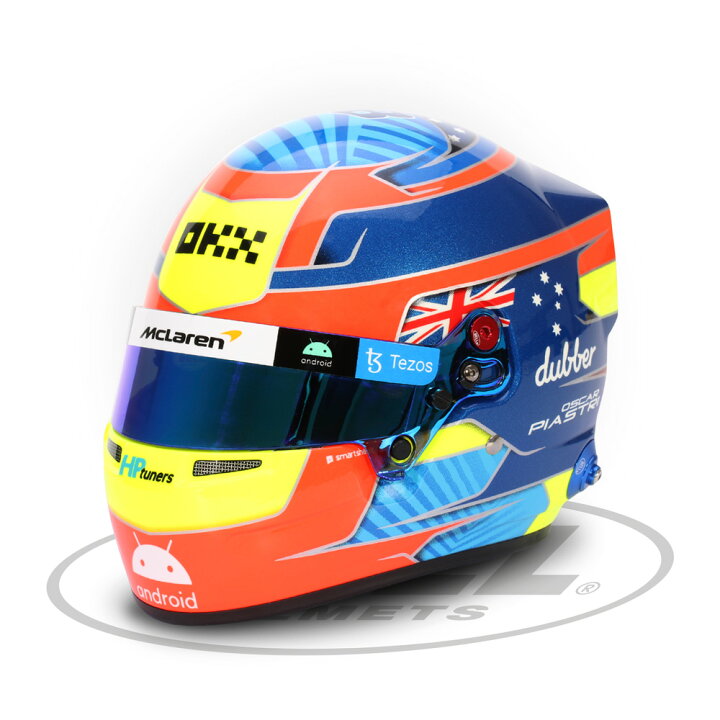 楽天市場】BELL F1 1/2サイズ ヘルメット オスカー ピアストリ OSCAR 