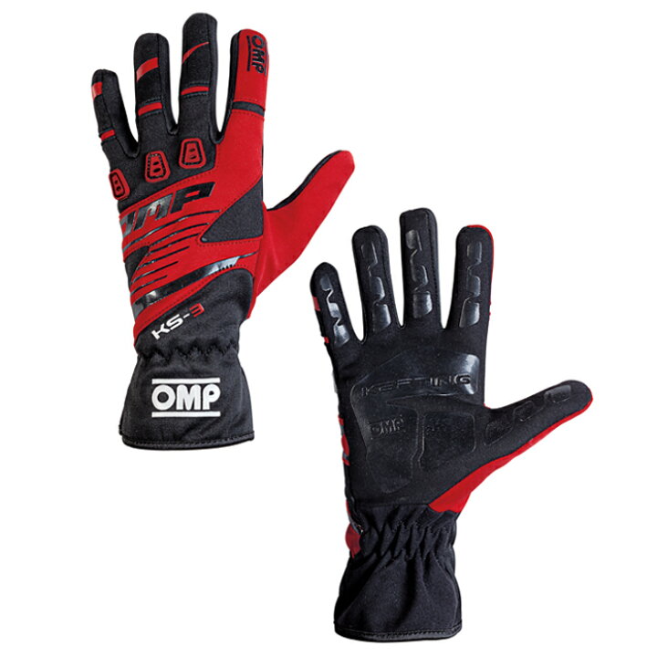 楽天市場】アウトレットセール！在庫限り：OMP KS-3 GLOVE レッド 