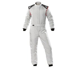 OMP FIRST-S SUIT MY2020 グレー(083) レーシングスーツ FIA8856-2018公認 SILVER