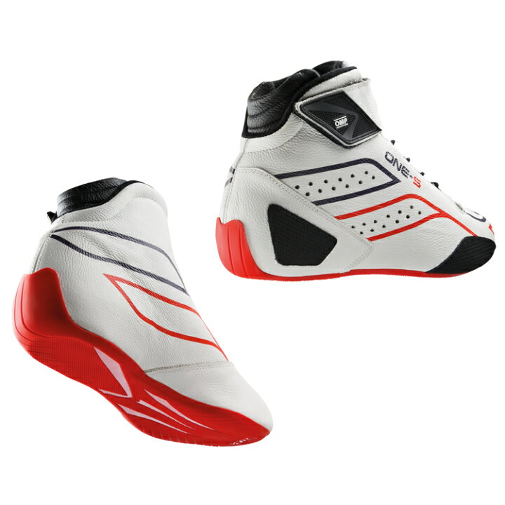 楽天市場】OMP ONE-S SHOES ホワイト×レッド (020) レーシングシューズ 