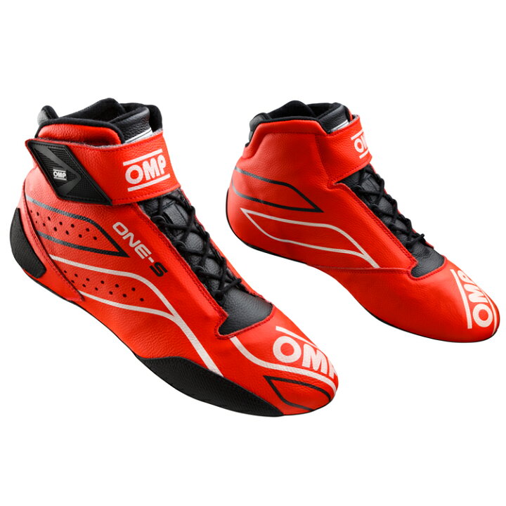 楽天市場】OMP ONE-S SHOES MY2020 レッド×ホワイト (061) レーシング 
