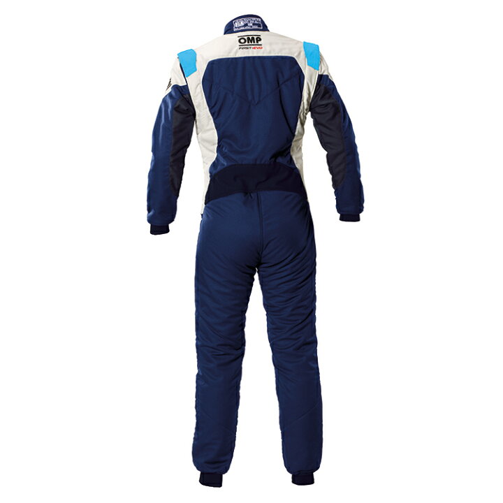 楽天市場】OMP FIRST EVO SUIT ネイビーブルー×シアン (244 