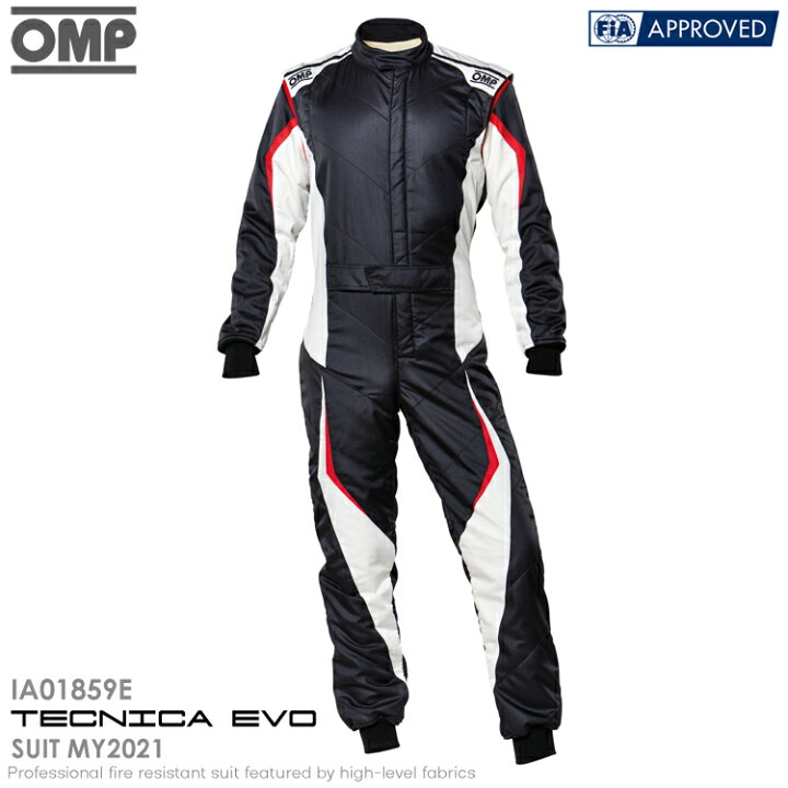 楽天市場】OMP TECNICA EVO SUIT MY2021 ブラック×ホワイト (076 