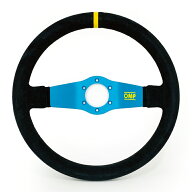 OMP ステアリング OD0-1951-240 RALLY 350mm ブルースポーク×ブラックスウェード 95mmDepthタイプ (OD0-…