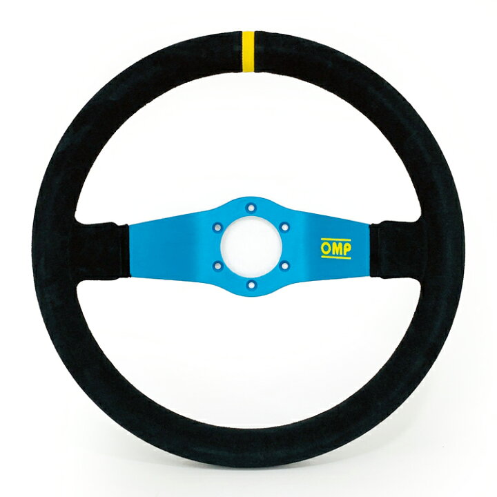 楽天市場】OMP ステアリング OD1951-240 RALLY 350mm ブルースポーク  