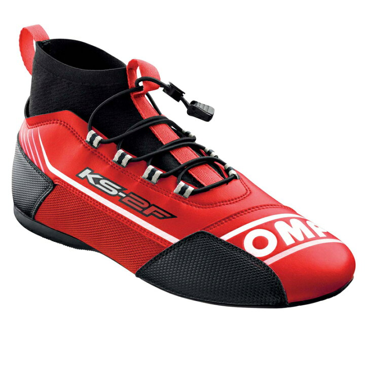 楽天市場】OMP KS-2F SHOES レッド×ブラック レーシングシューズ 