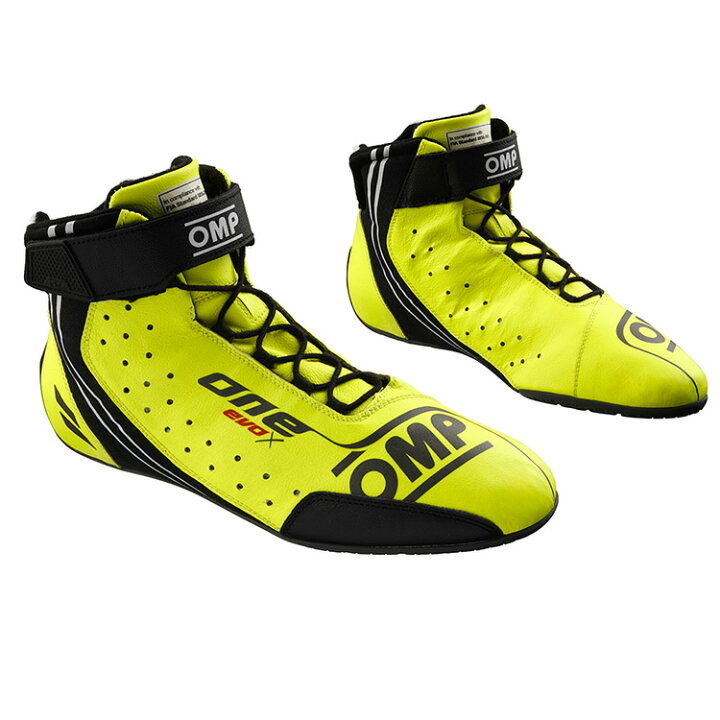 楽天市場】OMP ONE EVO X SHOES イエロー MY2024 レーシングシューズ 