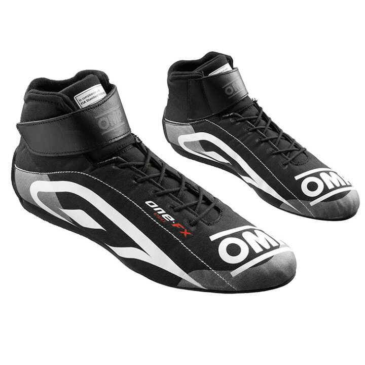 楽天市場】OMP ONE EVO FX SHOES ブラック MY2024 レーシングシューズ 