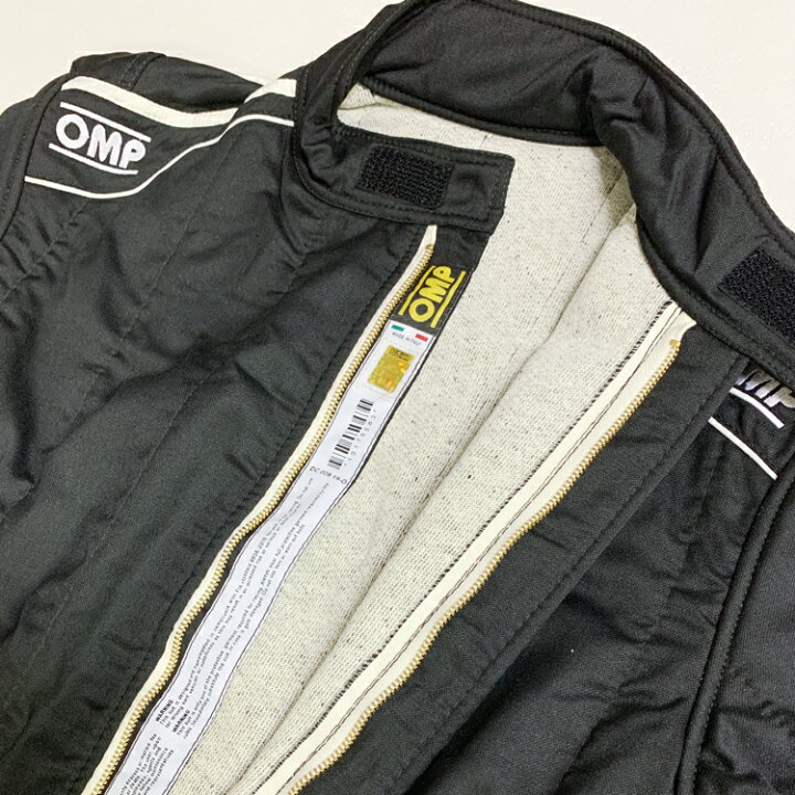 楽天市場】OMP SPORT SUIT ブラック MY2020 レーシングスーツ FIA8856  