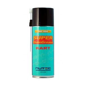 ݌ɌFNUTEC j[ebN NC104 X[p[`F[OX (SuperChainGrease) 420ml RACING KART [VOJ[g `F[IC