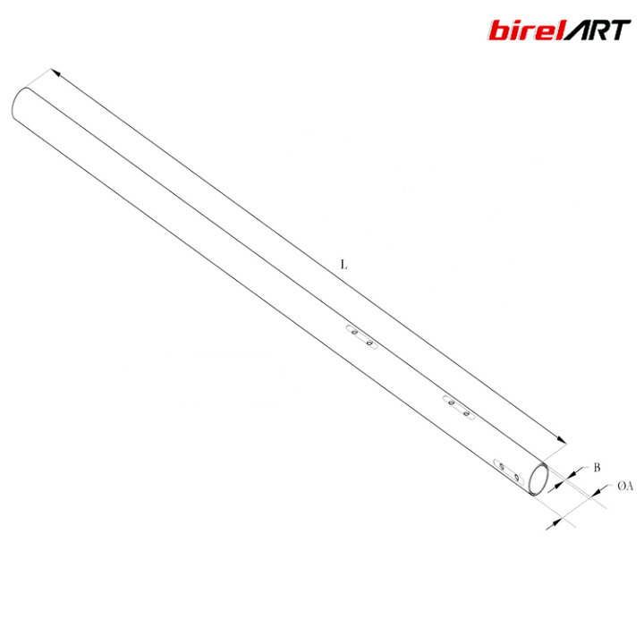 楽天市場】Birel ビレル リアアクスル KZ 50mm径用 リアシャフト 50mm 