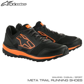 アルパインスターズ META TRAIL RUNNING SHOES ブラック×オレンジ(14) ウォーキング・カジュアル・スポーツシューズ (2654820-14) MY2020