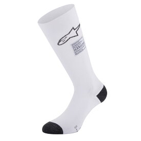 アルパインスターズ ZX V4 SOCKS ソックス ホワイト(20) アンダーウェア MY2023 FIA8856-2018公認モデル TECHNICAL UNDERWEAR (4704323-20)