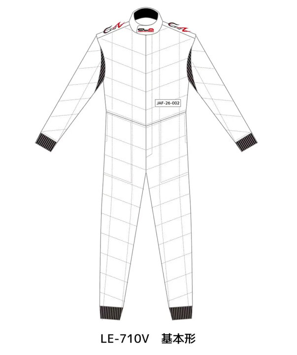 楽天市場】CLA レーシングスーツ LE-710V レーシングカート用 NOMEX  