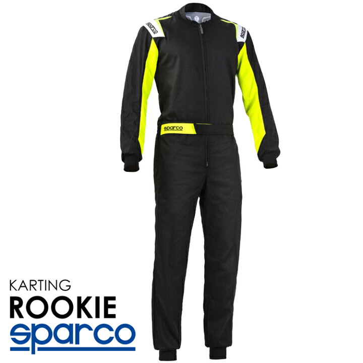 楽天市場】SPARCO スパルコ ROOKIE ブラック×イエロー レーシング  