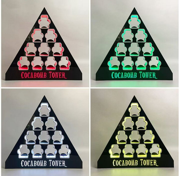 楽天市場】コカボムタワー コムボム タワー LED ディスプレイ ケース 