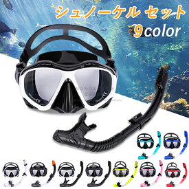 クロスボーダー浮潜セット 潜水マスク シュノーケル セット ドライスノーケル シュノーケリングセット マスク ドライシュノーケル スノーケリング 水中メガネ 水中眼鏡 排水弁付き 大人 子供 メンズ レディース ダイビングゴーグル 食品級シリコン