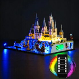 LEGO MOC ブロック ハリー・ポッター 76419 互換 ホグワーツ城全貌 LED ライト 照明 キット カスタム パーツ リモコン付き ※LEGO本体は付属しておりません