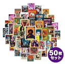 50枚セット ロック ポップス バンド アーチスト ミュージシャン 洋楽 ポスター アルバム ジャケット ステッカー シー…