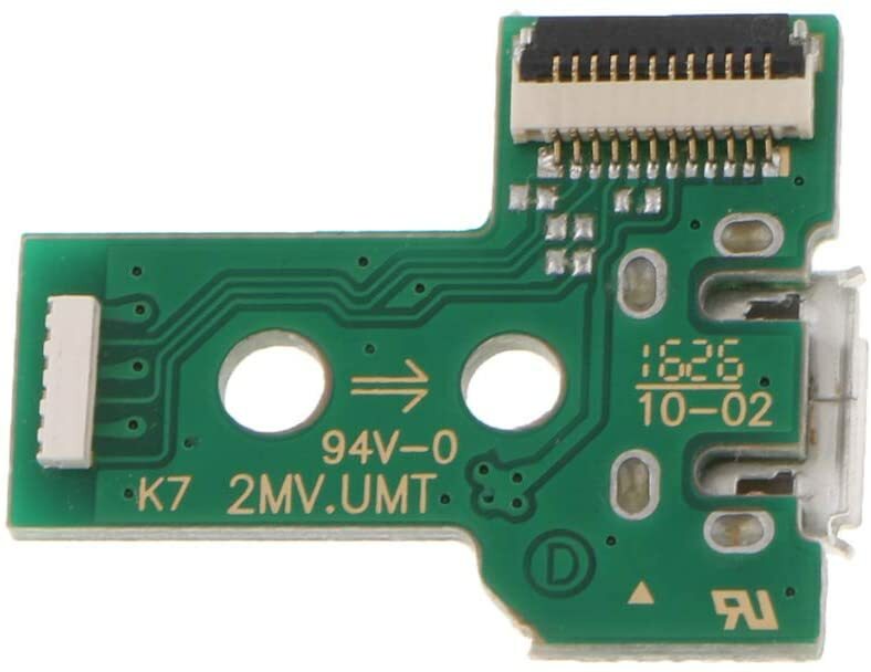 公式】PS4 JDS-030 USB 12ピン 修理 交換 充電ポート パーツ デュアルショック 部品 テレビゲーム
