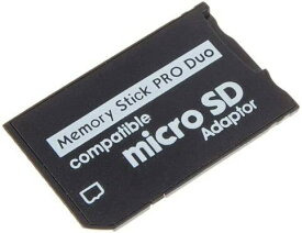 メモリースティック PRO Duo 変換アダプター 32GB 対応 マイクロSD → MemoryStick PRO Duo SDHC SDXCカード 対応