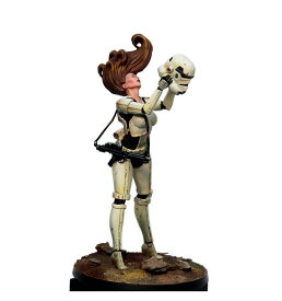 【お買い物マラソン 当店全品ポイント5倍】 1/24 スター・ウォーズ STAR WARS ストームトルーパー Stormtrooper セクシー 女性 兵士 ソルジャー 未塗装 レジン製 組み立て キット フィギュア ガレージキット