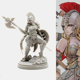 【お買い物マラソン 当店全品ポイント5倍】 38mm 1/35 KINGDOM DEATH キングダム・デス Gladiatorr Echoes of Death 2KD グラディエーター・エコーズ・オブ・デス 2KD 女性戦士 未塗装 レジン製 組み立て キット フィギュア プラモデル 人形 ガレージキット