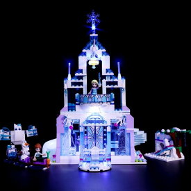 MOC LEGO レゴ ブロック ディズニープリンセス 41148 互換 アナと雪の女王 アイスキャッスル・ファンタジー LED ライト キット 【LEGO本体は含みません