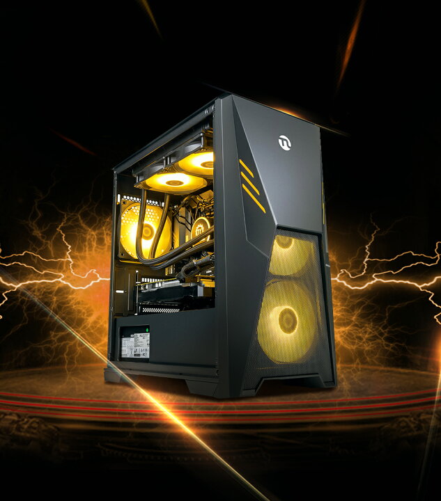楽天市場】デスクトップPC ゲーミングPC ファンカラー選択可能 【Intel 