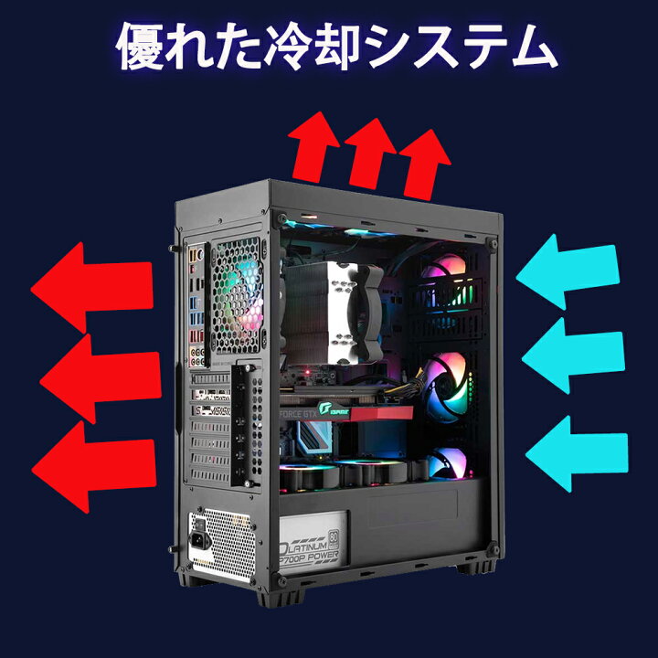 楽天市場】ゲーミングPC デスクトップ パソコン 本体のみ【Intel Core 