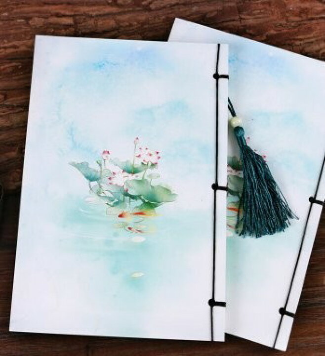 楽天市場 ノート 水彩画風イラスト ふさ付き 紐とじ A5 蓮の花a モノッコ 楽天市場 ノート 水彩画風イラスト ふさ付き 紐とじ A5 蓮の花a モノッコ