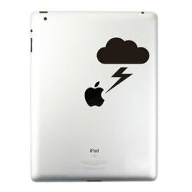 iPad ステッカー シール Thunderstorm