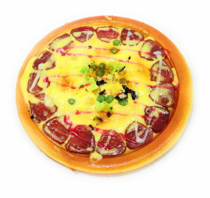 楽天市場 食品サンプル サラミとグリンピースのピザ ホール型 モノッコ
