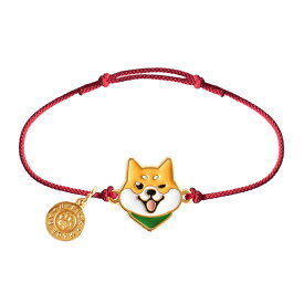 楽天市場 ブレスレット ワンちゃんの顔 コイン アニメ風の通販