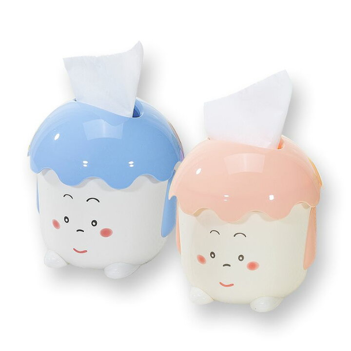 楽天市場 トイレットペーパーホルダー スタンド型 アニメ風 顔のイラスト 頭の蓋 プラスチック製 2個セット 輸入インテリア雑貨モノッコ