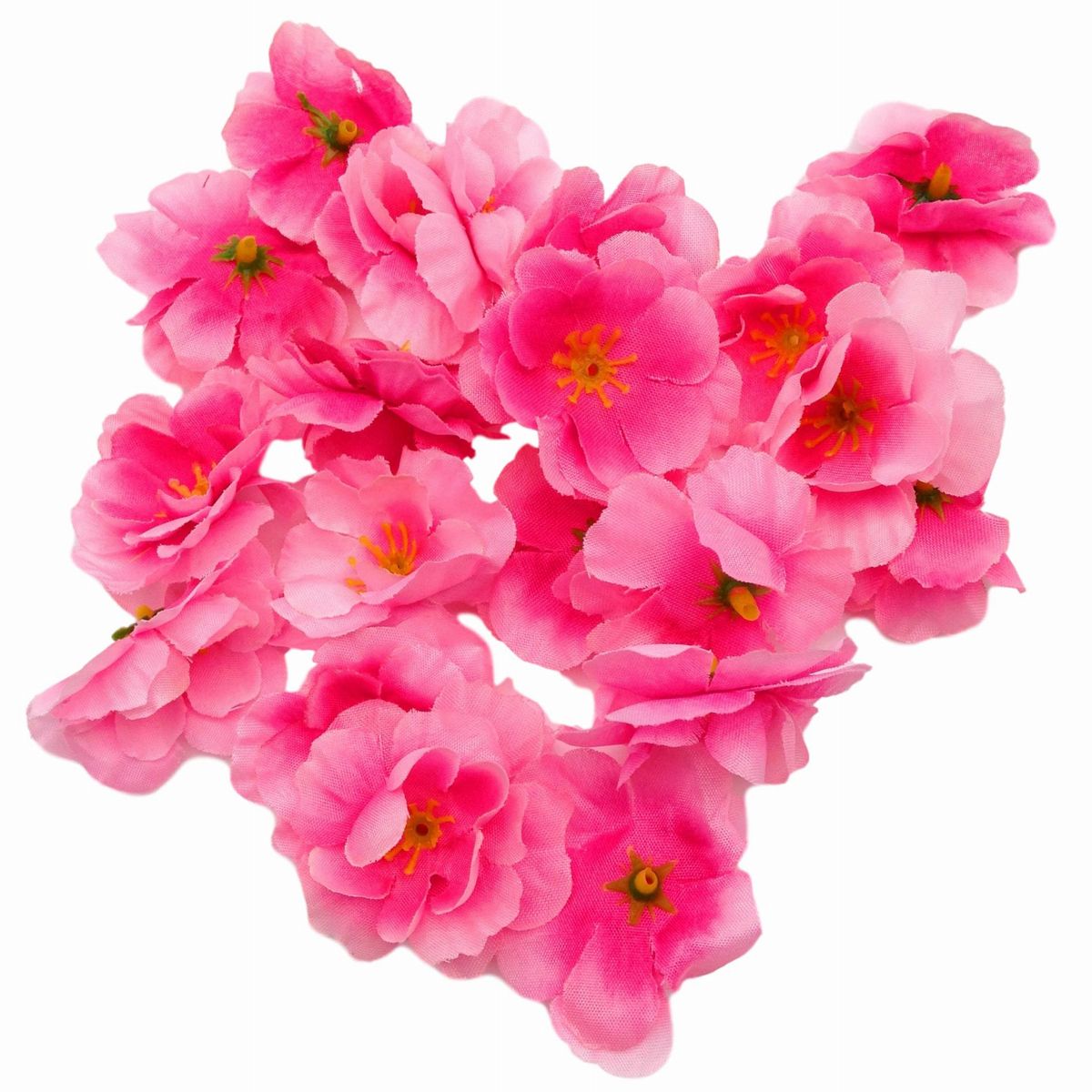 入学 格安店 お花見 イベント インテリア 結婚式 かわいいさくらの花 造花 上等 20個セット ピンク 桜 花のみ