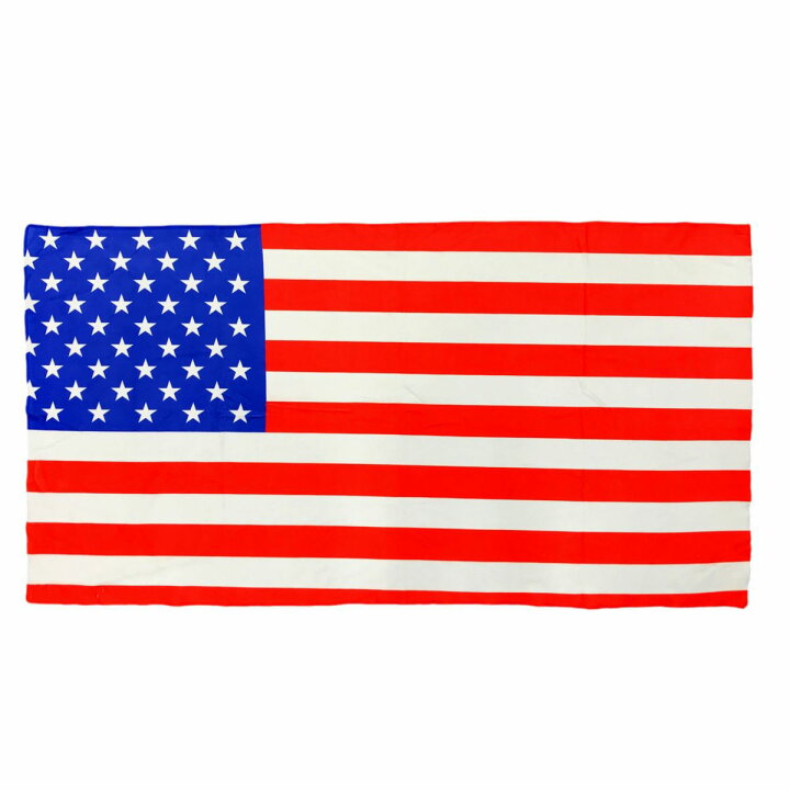 バスタオル アメリカ国旗 星条旗 輸入インテリア雑貨モノッコ