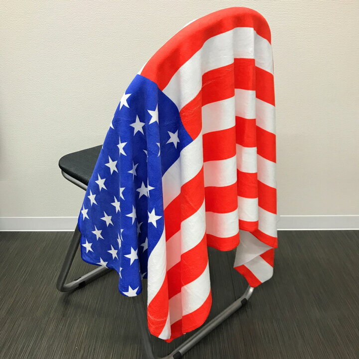 アメリカ国旗　バスタオル