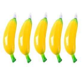 ボールペン 野菜や果物 5本セット (バナナタイプ)