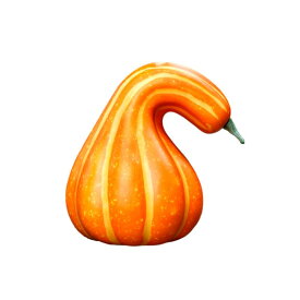置物 装飾品 いろいろな形のかぼちゃ ハロウィンの飾り オブジェ (Eタイプ)